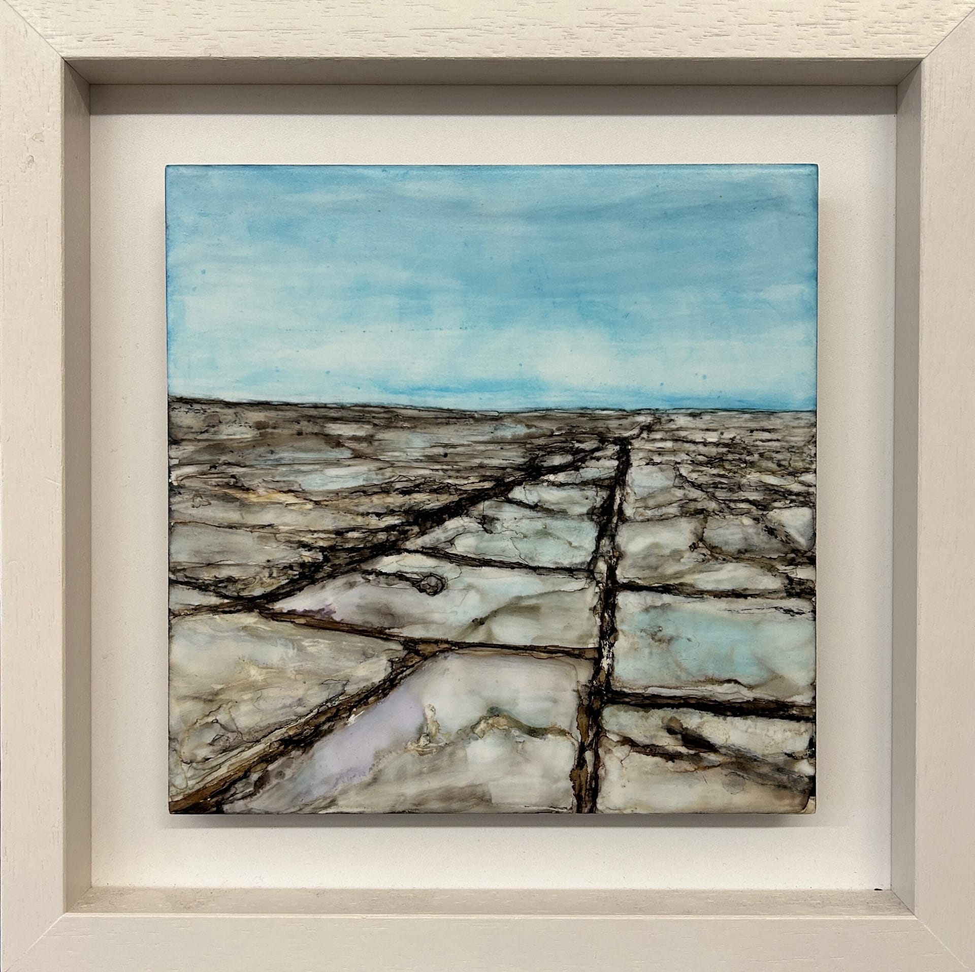 'The Porous Surface' painting by Mary Roberts at The Russell Gallery