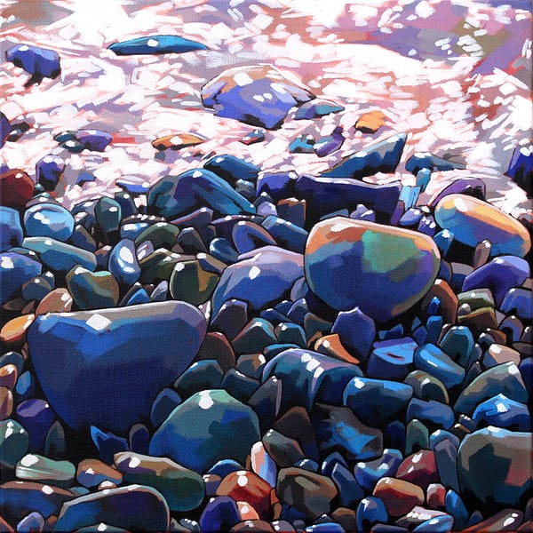 Pebbles V - print