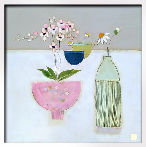 Breakfast with orchid and daisies - Image 2