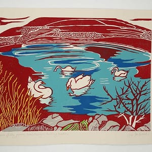 Their fully grown headstrong-looking heads