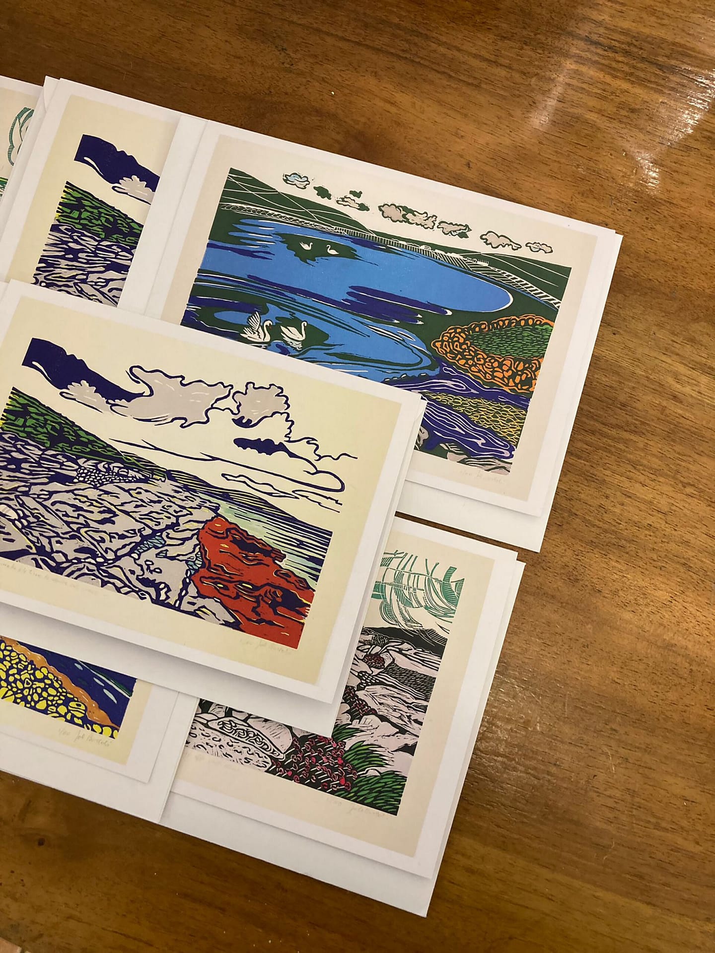 POSTSCRIPT - Flaggy Shore Greeting Cards