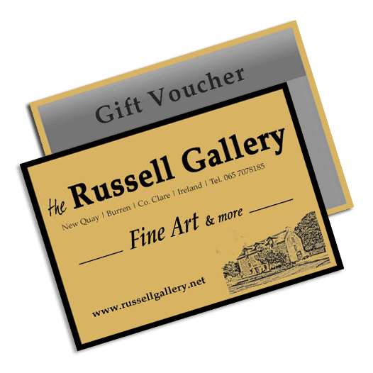 Gift vouchers available at The Russell Gallery